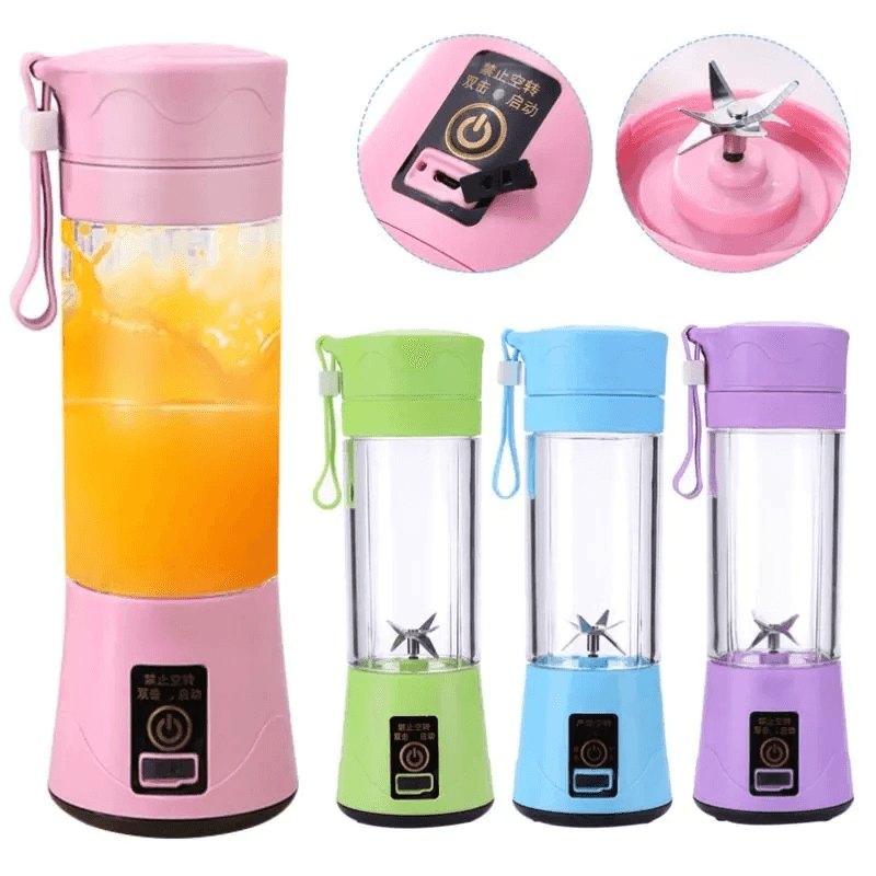 Mini Liquidificador Portátil Usb Juice Shake 6 Lâminas - Líquida Point