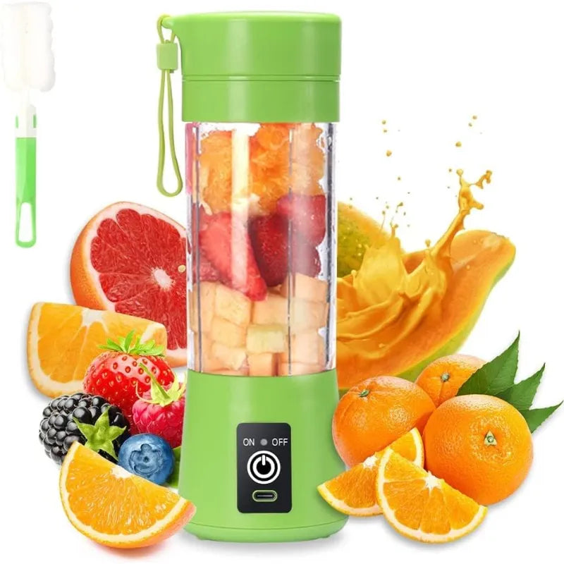 Mini Liquidificador Portátil Usb Juice Shake 6 Lâminas - Líquida Point