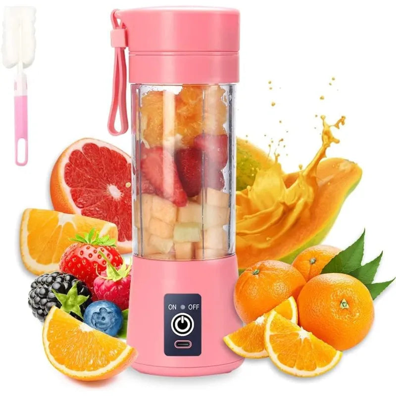 Mini Liquidificador Portátil Usb Juice Shake 6 Lâminas - Líquida Point